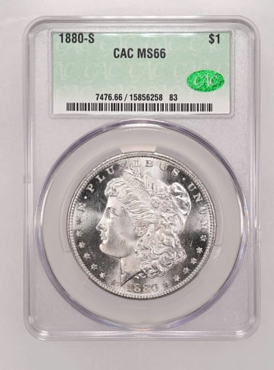 CAC Grading Coin Obverse