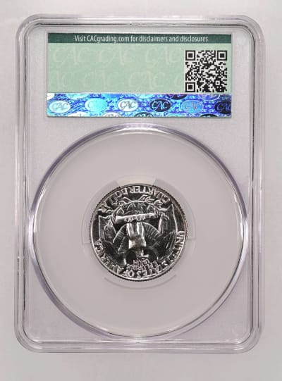 CAC Grading Coin Reverse