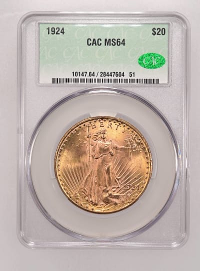 CAC Grading Coin Obverse