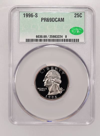 CAC Grading Coin Obverse