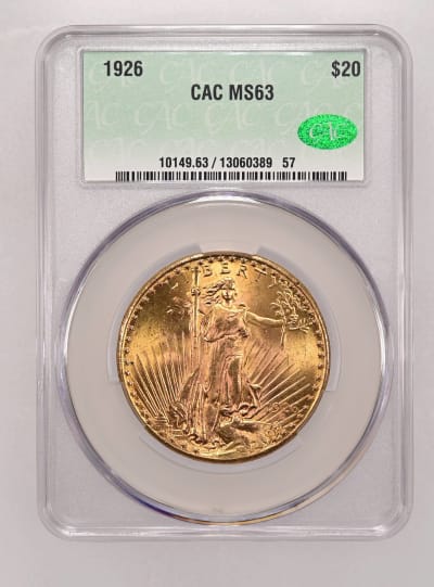 CAC Grading Coin Obverse