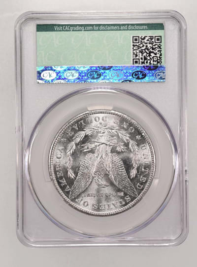 CAC Grading Coin Reverse