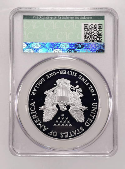 CAC Grading Coin Reverse