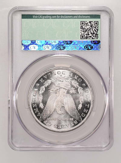 CAC Grading Coin Reverse