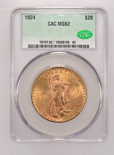CAC Grading Coin Obverse