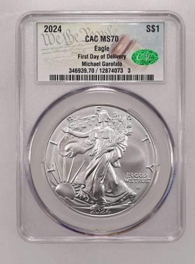 CAC Grading Coin Obverse