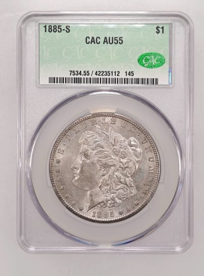 CAC Grading Coin Obverse