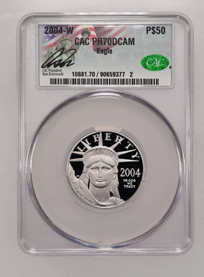 CAC Grading Coin Obverse