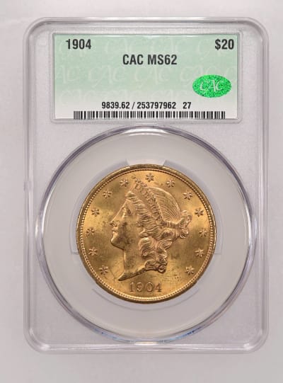 CAC Grading Coin Obverse