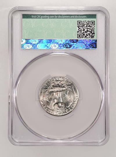 CAC Grading Coin Reverse