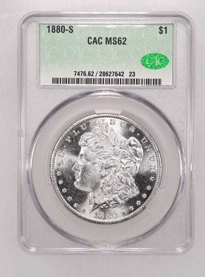 CAC Grading Coin Obverse