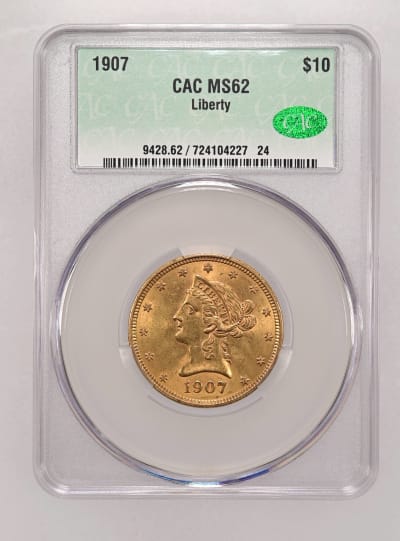 CAC Grading Coin Obverse