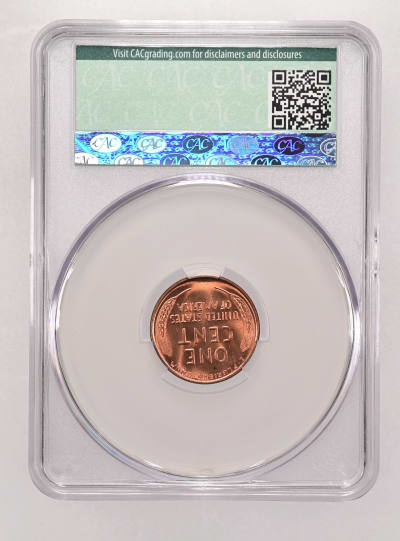 CAC Grading Coin Reverse