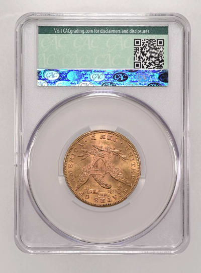 CAC Grading Coin Reverse