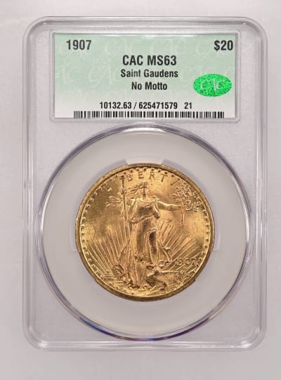 CAC Grading Coin Obverse