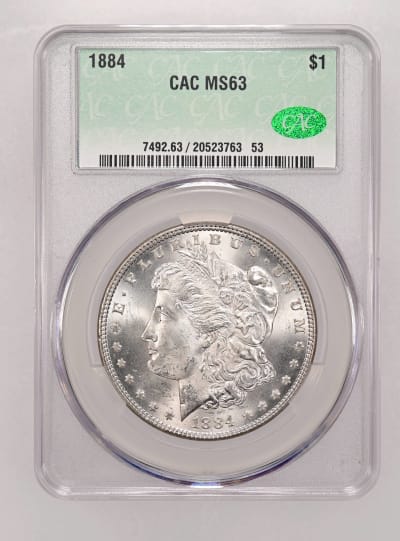 CAC Grading Coin Obverse