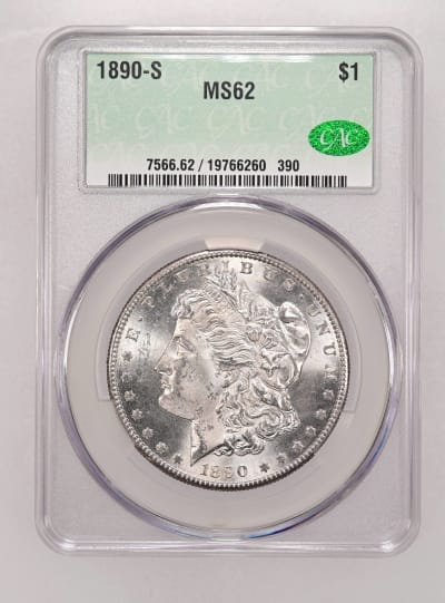 CAC Grading Coin Obverse