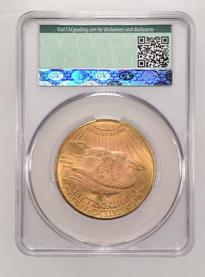 CAC Grading Coin Reverse