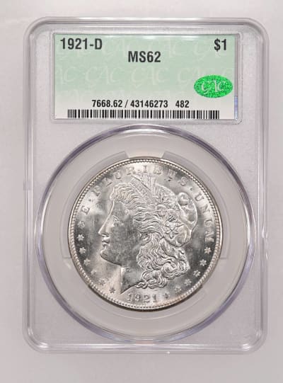 CAC Grading Coin Obverse