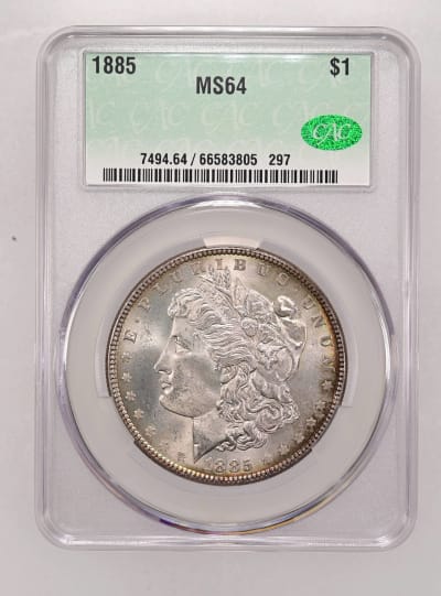 CAC Grading Coin Obverse