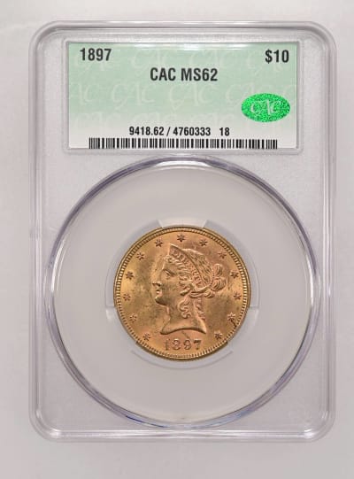 CAC Grading Coin Obverse