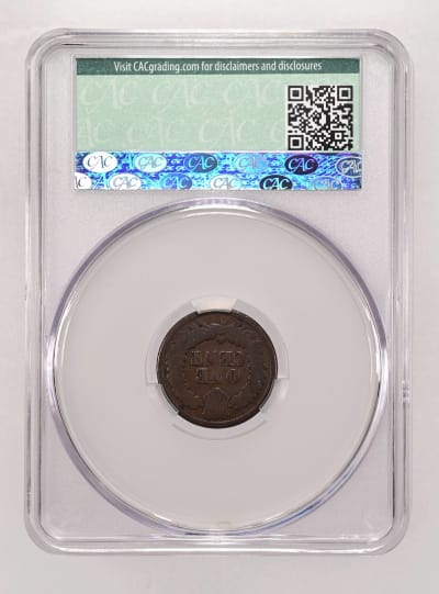 CAC Grading Coin Reverse