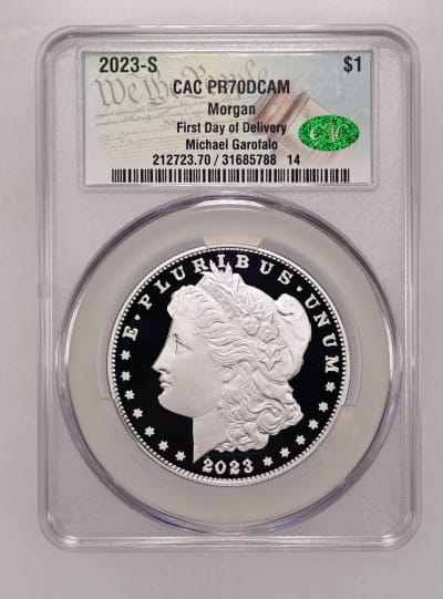CAC Grading Coin Obverse