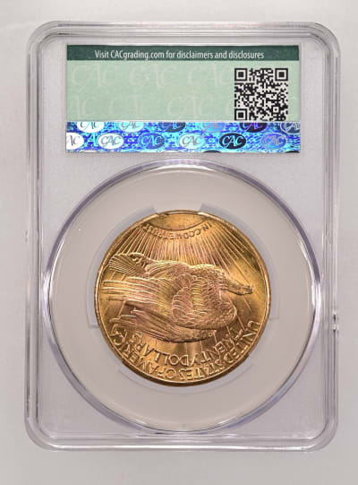 CAC Grading Coin Reverse