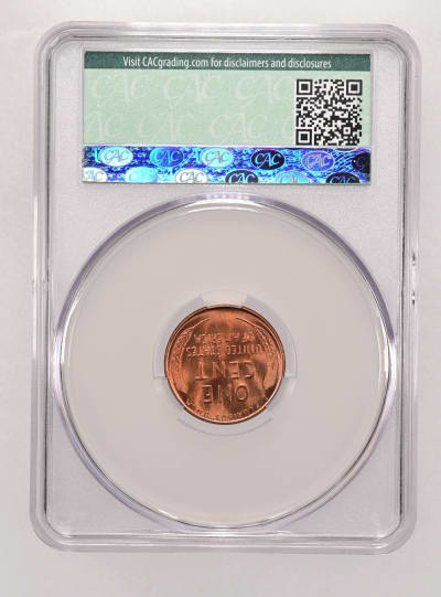 CAC Grading Coin Reverse
