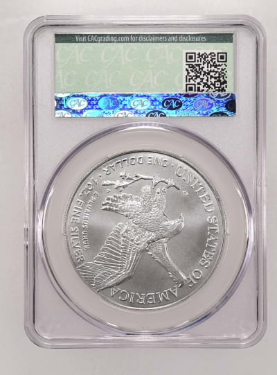 CAC Grading Coin Reverse