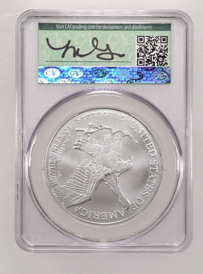 CAC Grading Coin Reverse