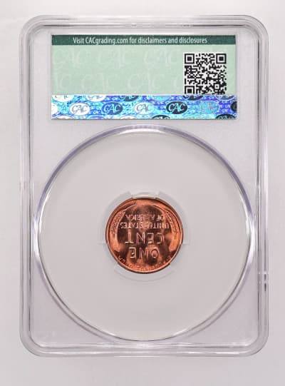 CAC Grading Coin Reverse
