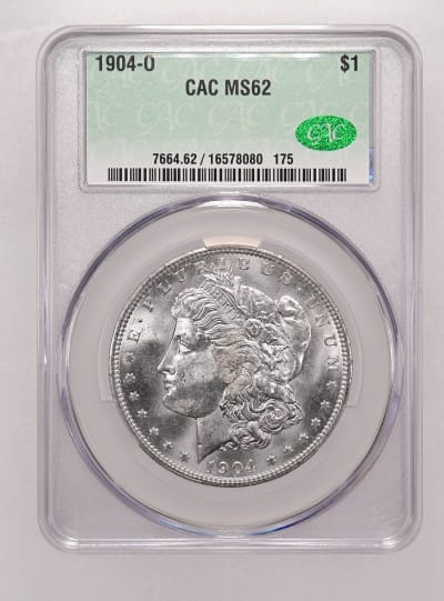 CAC Grading Coin Obverse