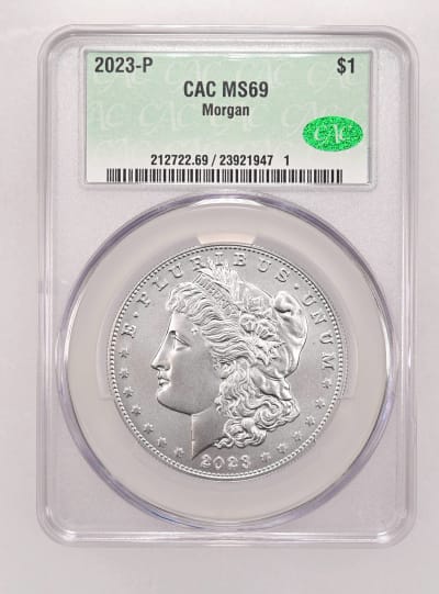 CAC Grading Coin Obverse