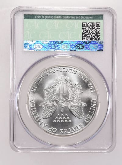 CAC Grading Coin Reverse