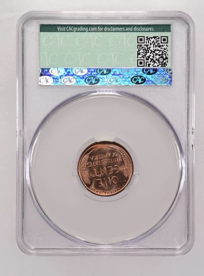 CAC Grading Coin Reverse