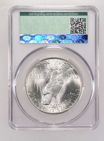 CAC Grading Coin Reverse