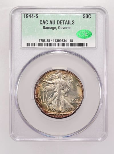 CAC Grading Coin Obverse