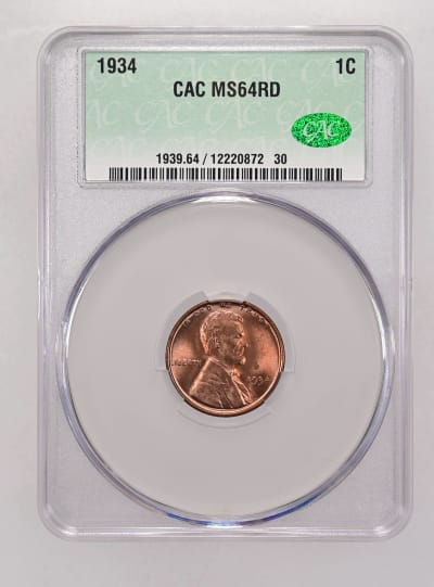 CAC Grading Coin Obverse