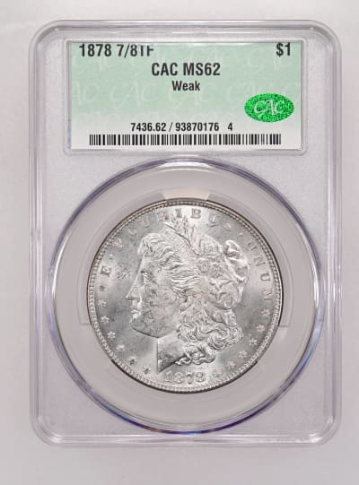 CAC Grading Coin Obverse