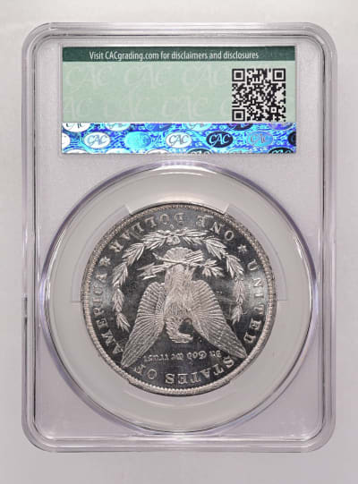CAC Grading Coin Reverse