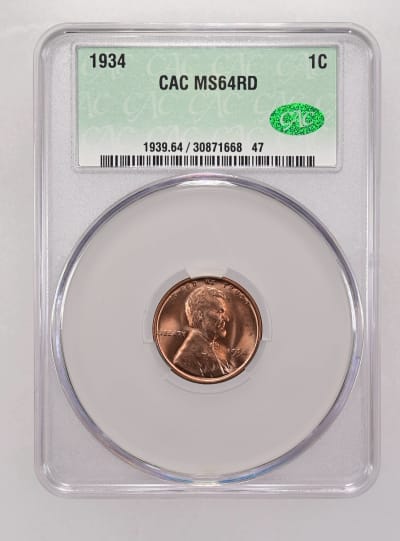 CAC Grading Coin Obverse