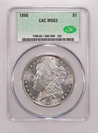 CAC Grading Coin Obverse
