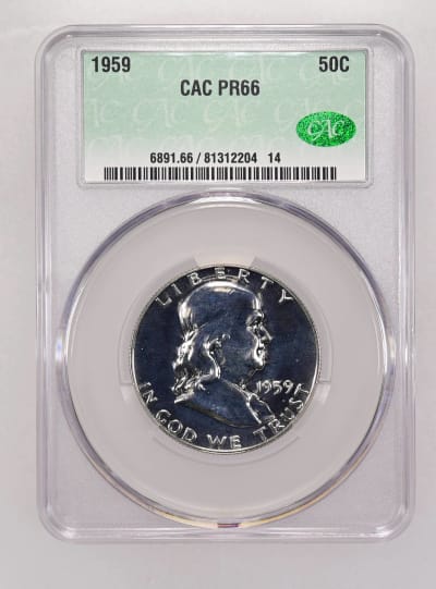 CAC Grading Coin Obverse