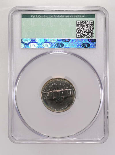 CAC Grading Coin Reverse
