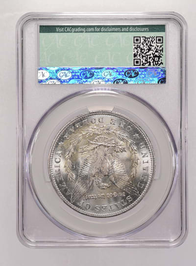 CAC Grading Coin Reverse