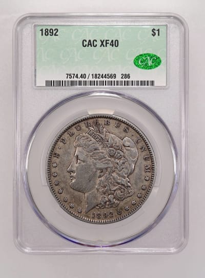 CAC Grading Coin Obverse