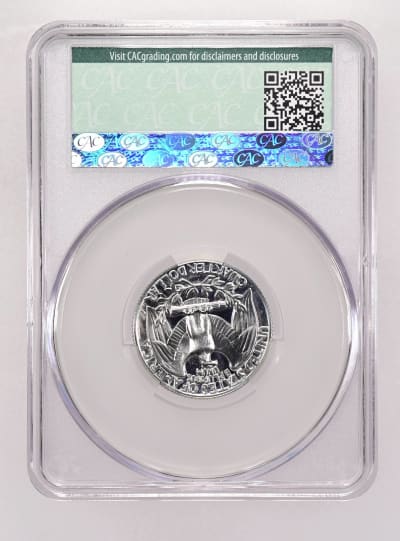 CAC Grading Coin Reverse