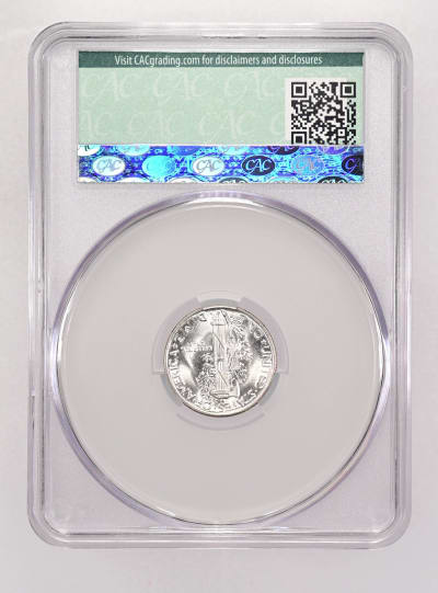 CAC Grading Coin Reverse