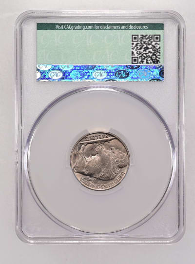 CAC Grading Coin Reverse